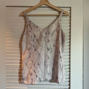 Reversible purple camisole, size Small